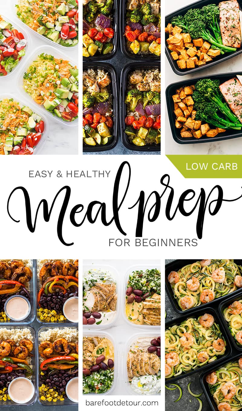 18 healthy + fast recipes, meal prep for beginners | Barefoot Detour