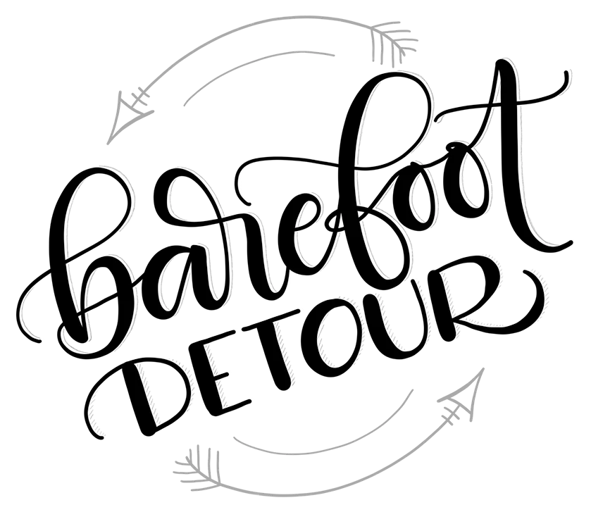 Barefoot detour logo