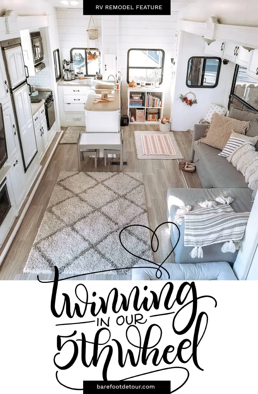 Modern Rv Remodel Twinning In Our
