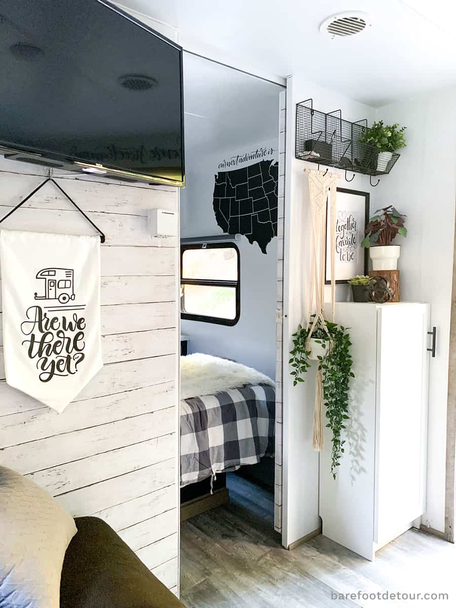 camper entryway reno