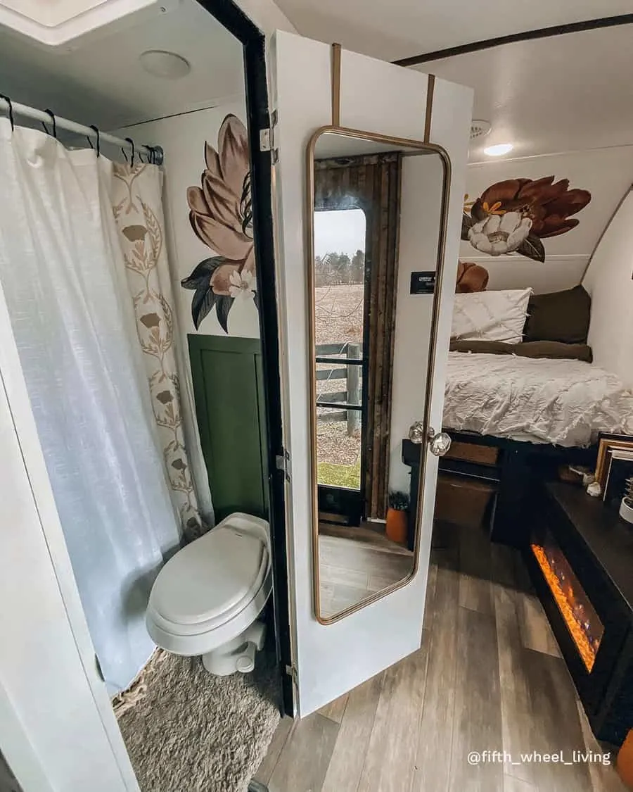 bohemian modern toy hauler rv