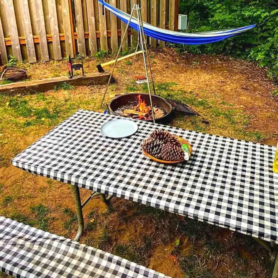 camping table cover